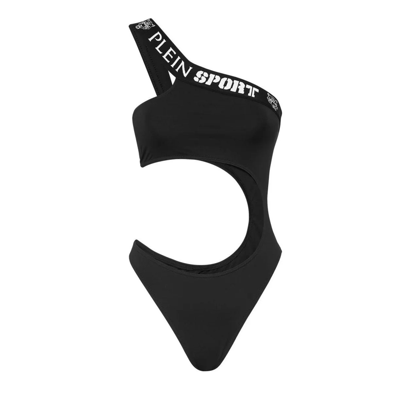 Plein Sport  Badeanzug Tiger schwarz