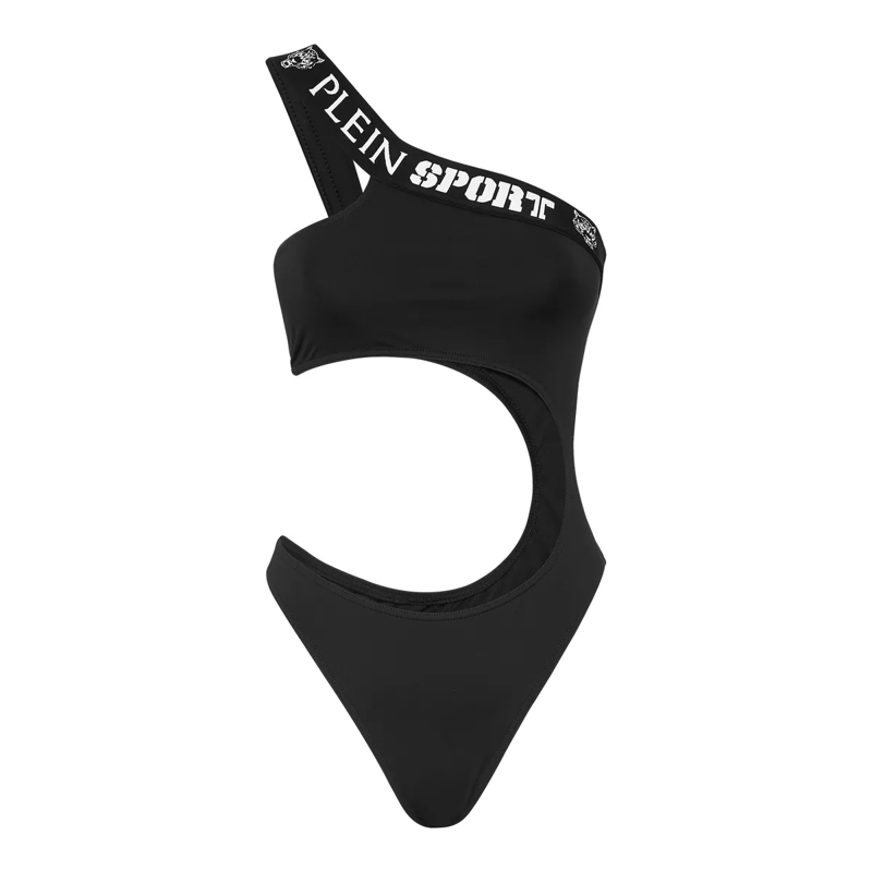 Plein Sport  Badeanzug Tiger schwarz