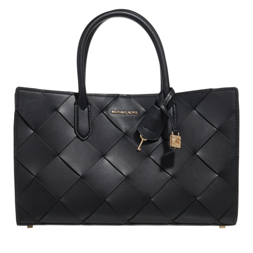 MICHAEL Michael Kors Tote Md Ew Satchel Black