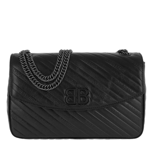 Balenciaga BB Chain Bag M Noir Crossbody Bag