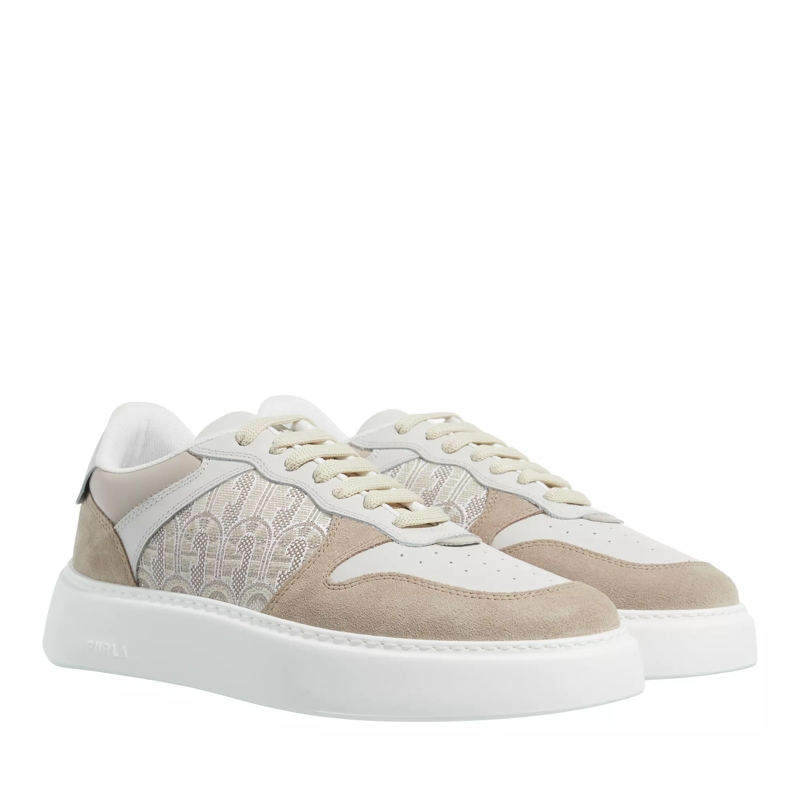 Furla Low-Top-Sneaker Furlasport Lace-Up Sneaker T.3 Sand+Toni Ballerina+Marshmallow