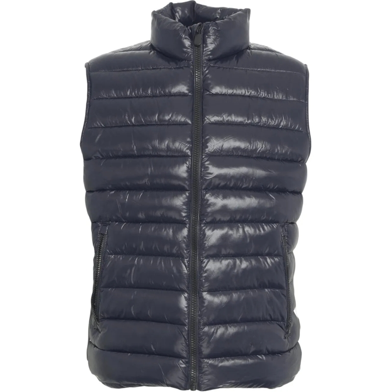Save the Duck  Quilted vest 'Love' blau