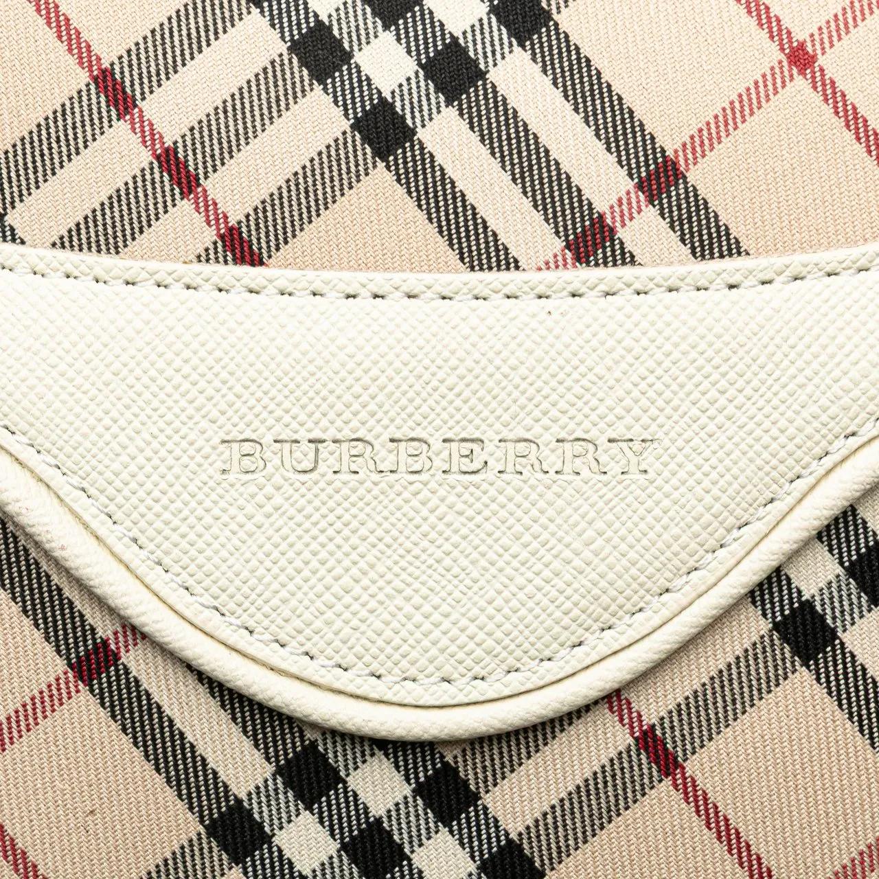 Thumbnail - Burberry Hobo Bags - Nova Check Canvas Crossbody - Gr. unisize - in Braun - für Damen