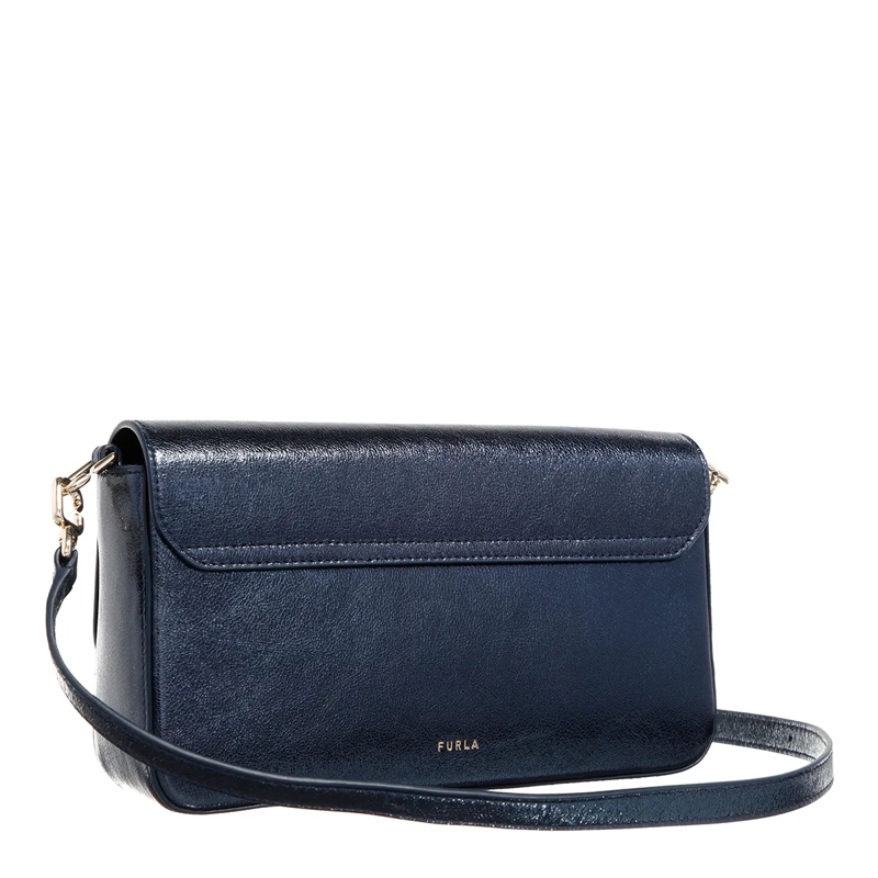 Furla Crossbody Bag Furla Iride S Crossbody Grigio Blu(Image 3)