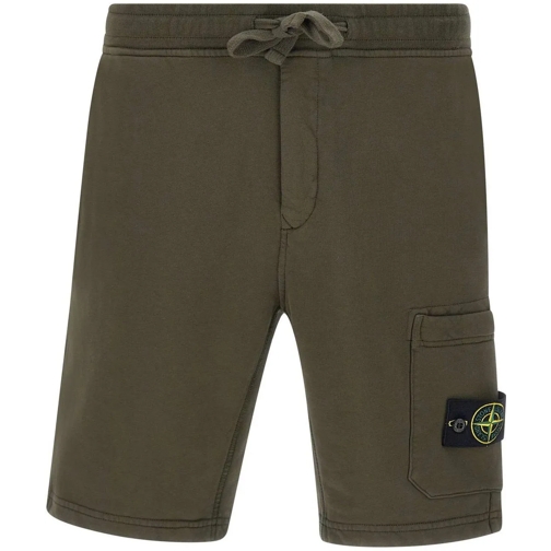 Stone Island Kurze Hosen Shorts Green grün