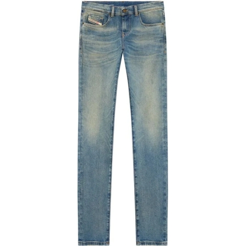 Diesel Magere Been Jeans Jeans Blue blau