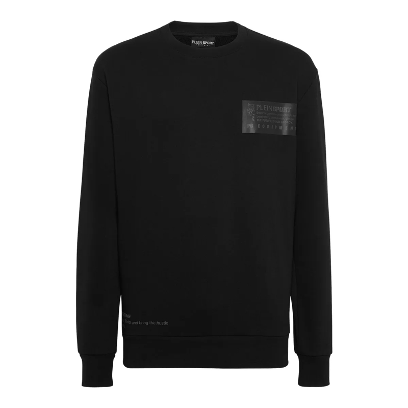 Plein Sport Top Sweatshirt schwarz