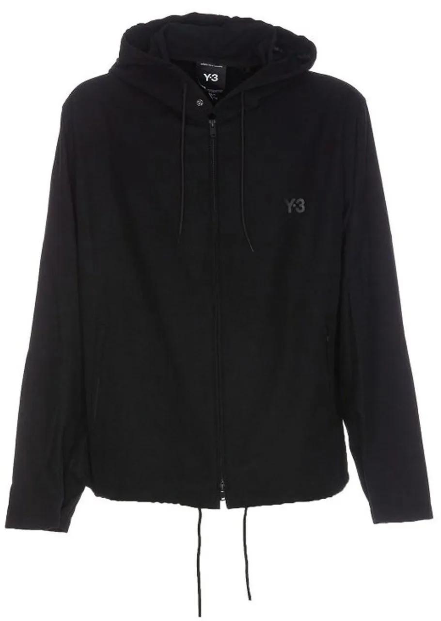 Thumbnail - Adidas - Adidas Y-3 Flannel Hooded Sweatshirt - Größe L - black