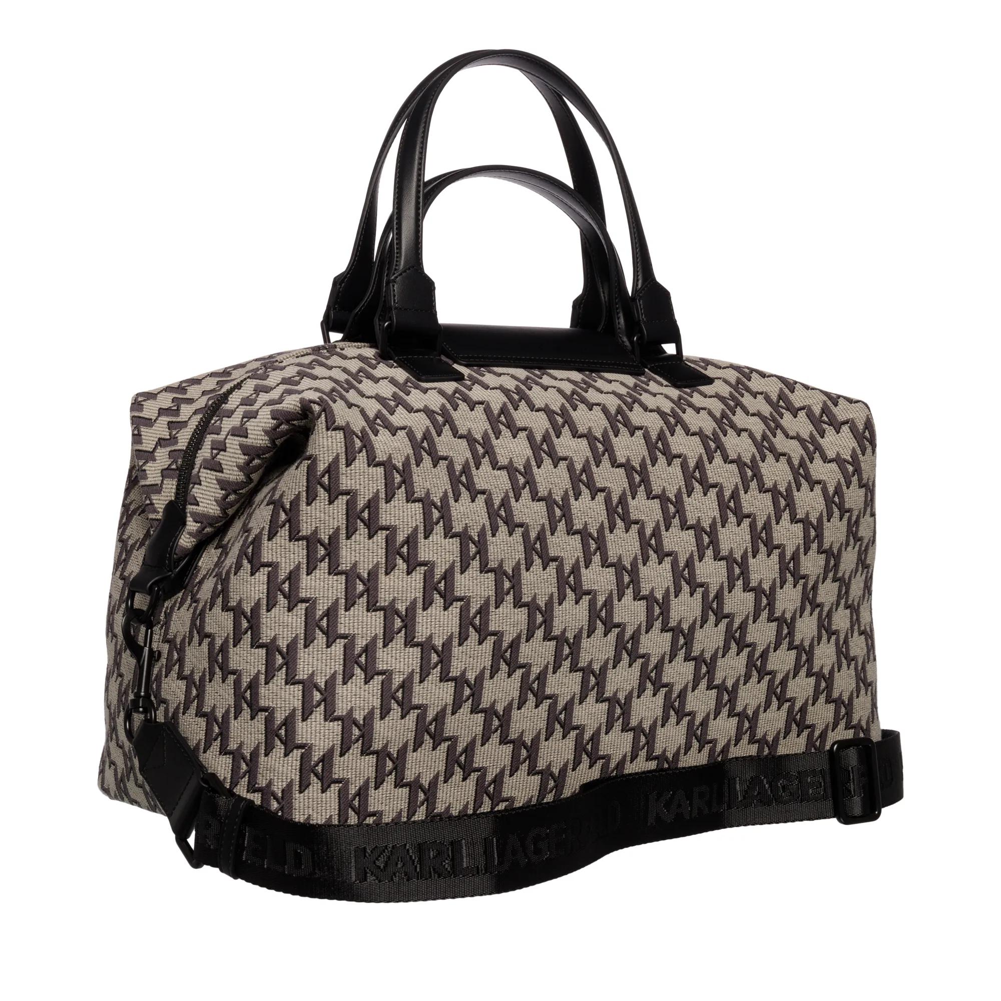 Karl Lagerfeld Weekender K Monogram Jkrd Weekender in beige