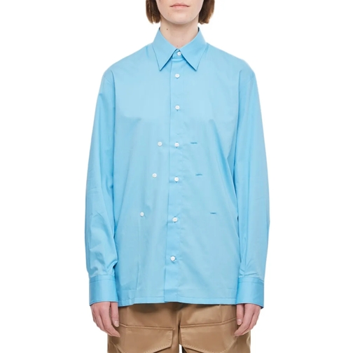 Setchu Chemises Blue Origami Shirt Blue