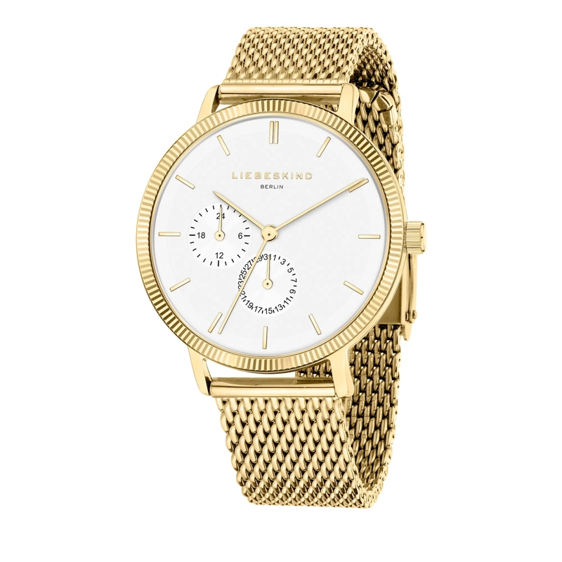 Liebeskind Berlin Multifunktionsuhr Edelstahl Clean Multifunction gold(Image 5)