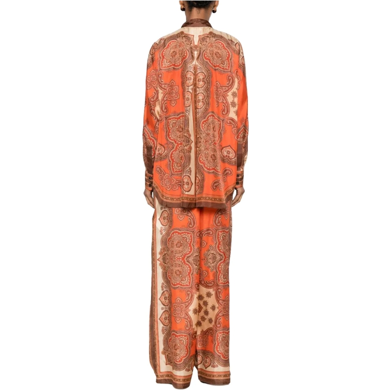 Zimmermann Chemisier Shirts Orange orange(Image 4)