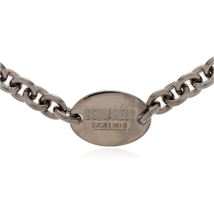 Tag chain necklace sales