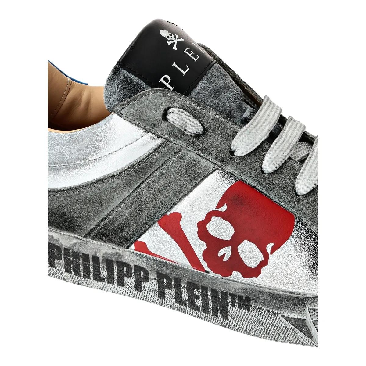 Thumbnail - Philipp Plein Low-Top Sneaker - Sneaker Retrokickz - Gr. 37 (EU) - in Silber - für Damen