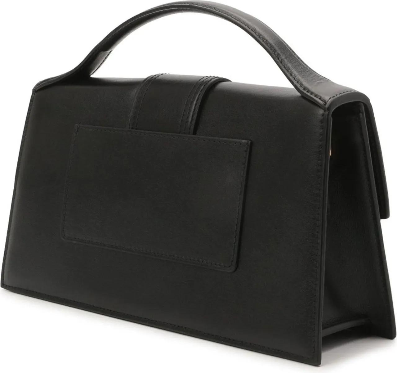 Jacquemus Crossbody Bags - Jacquemus Le Grand Bambino Leather Bag - Gr. unisize - in Schwarz - für Damen