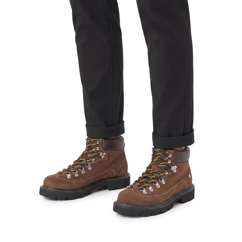 Dsquared2 Schnürstiefel Stiefel Canadian aus Wildleder braun(Image 2)