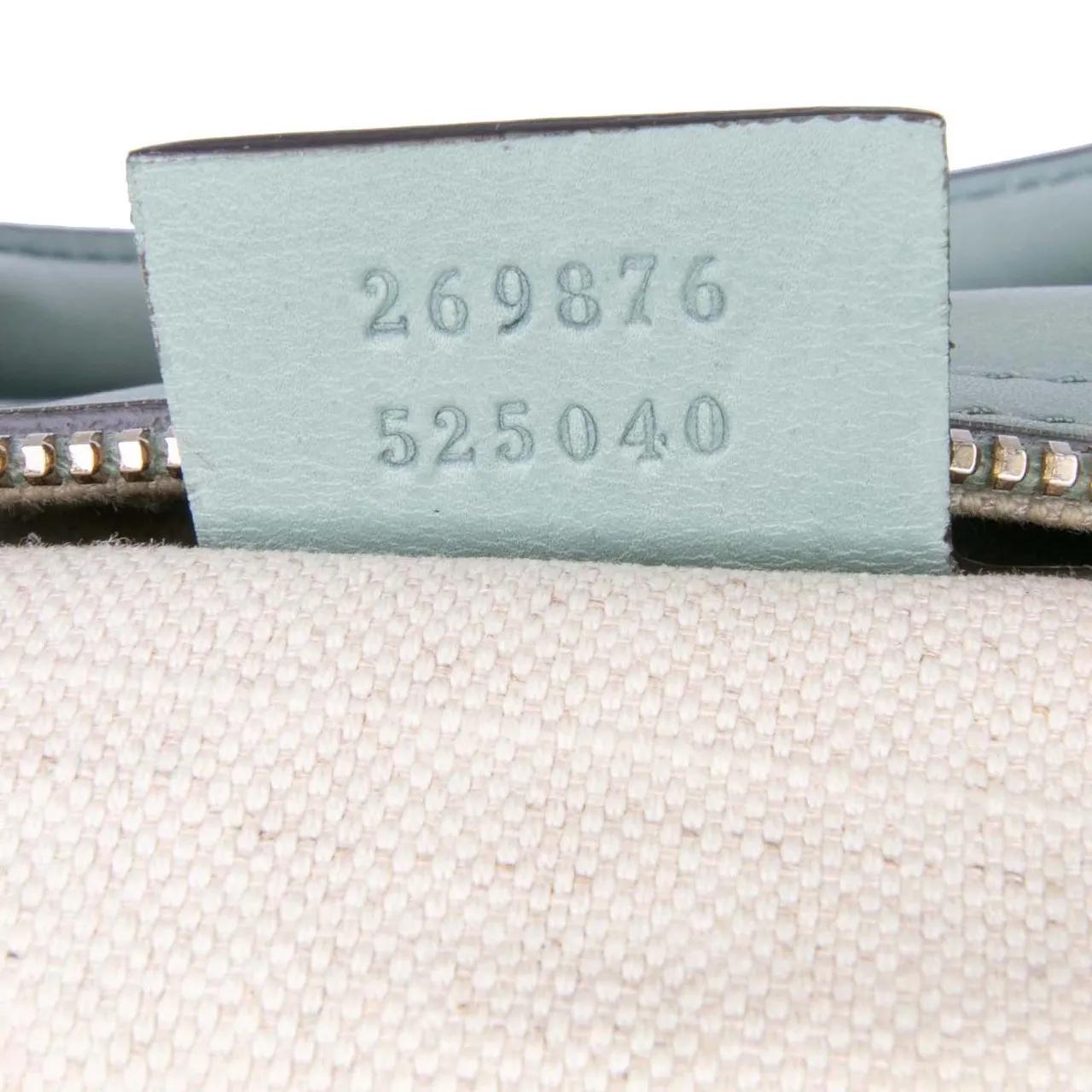 Thumbnail - Gucci Hobo Bags - Small Microguccissima Trimmed Leather Joy Boston B - Gr. unisize - in Blau - für Damen