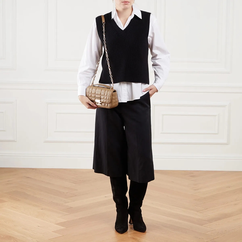 MICHAEL Michael Kors Crossbody Bag Sm Conv Chain Shldr Husk(Image 3)