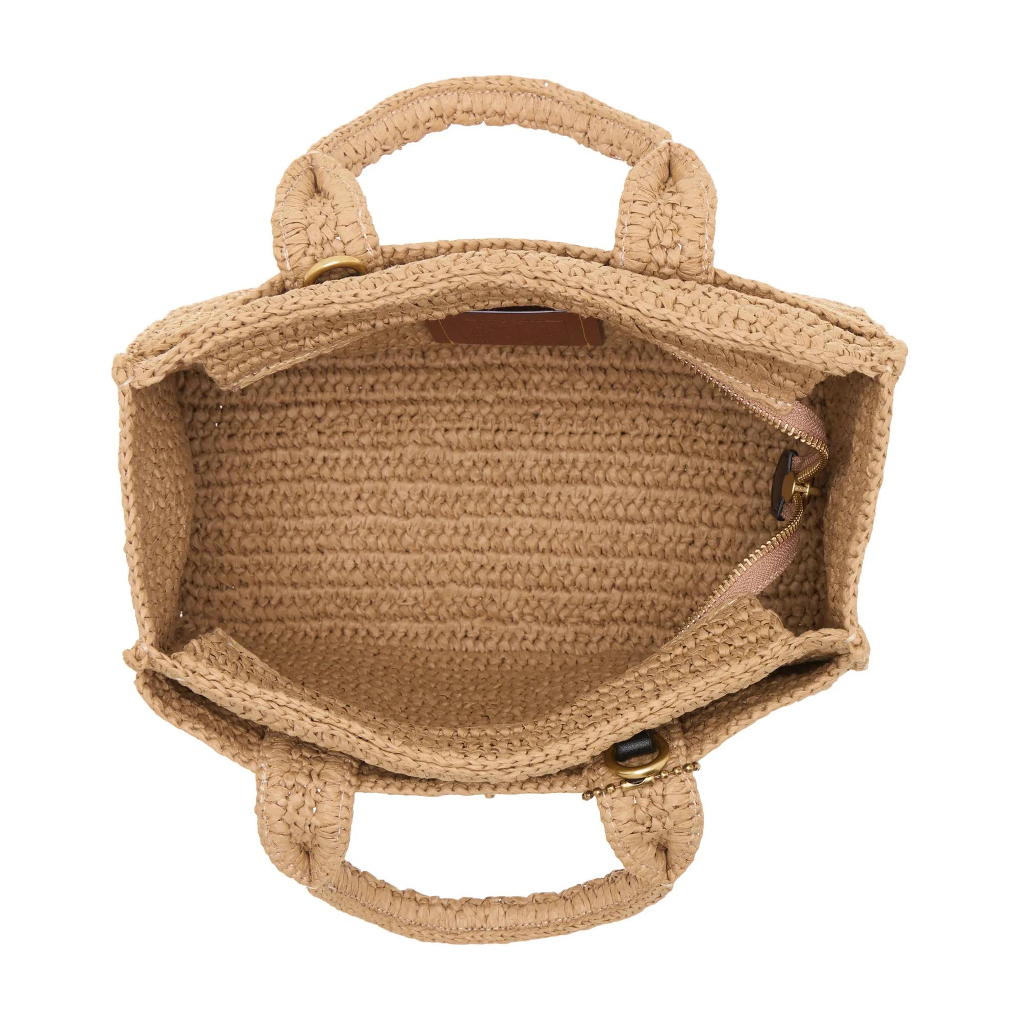 Coach Crossbody bags Straw Cargo 26;Brass Nat in beige