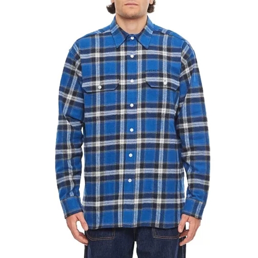 Givenchy Lumberjack Shirt Blue 