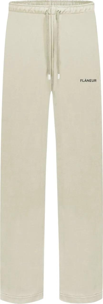 Thumbnail - Flâneur - Logo Sweatpants  Beige - Größe M - beige
