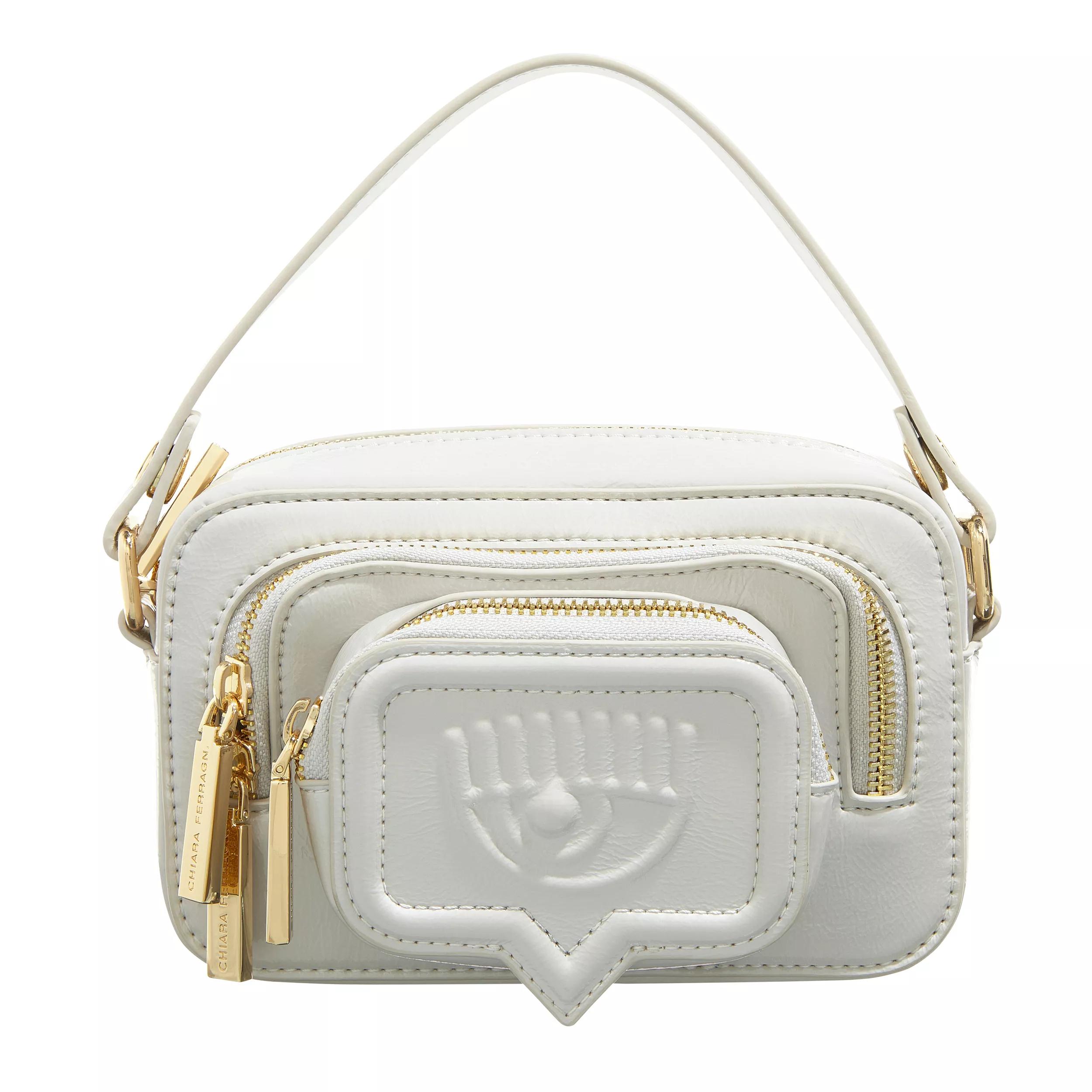 Chiara Ferragni Tote - Range F - Eyelike Pocket, Sketch 01 Bags - Gr. unisize - in Creme - für Damen