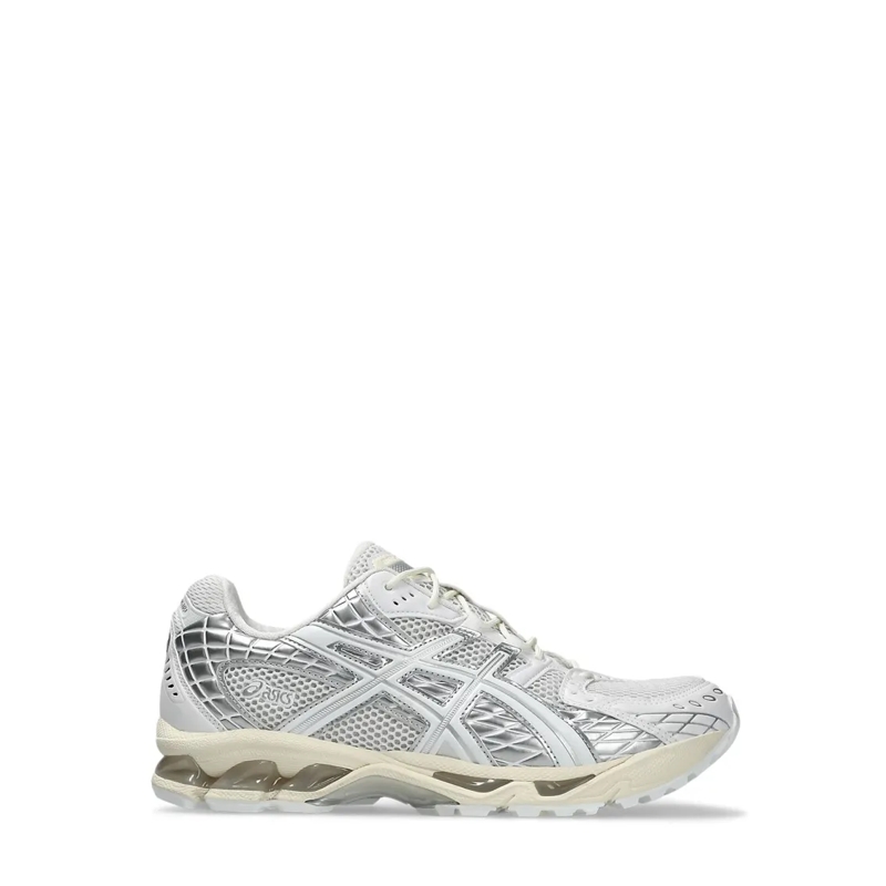 Asics Low-Top-Sneaker Breathable Synthetic Leather Sneakers Grey