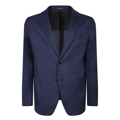 Tagliatore Wool And Silk Jacket Blue 