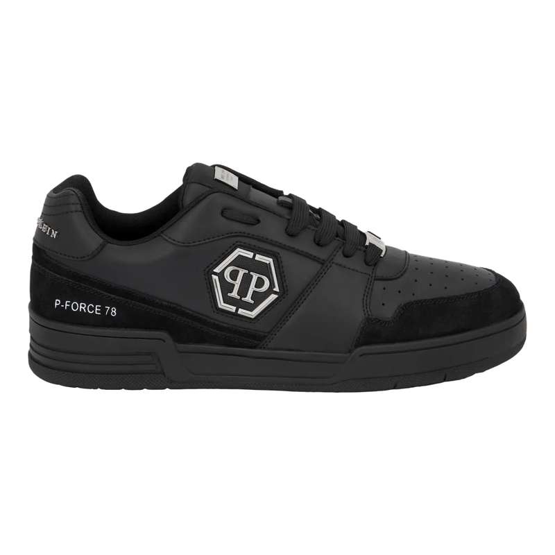 Philipp Plein Low-Top-Sneaker Lo-Top Turnschuhe P-Force 78 schwarz(Image 3)