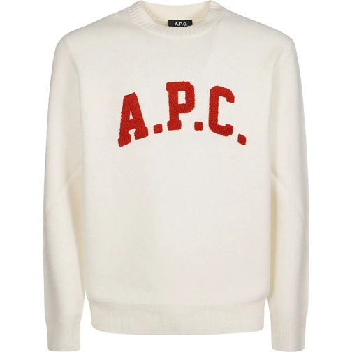 A.P.C.  Joshua Sweater White weiß