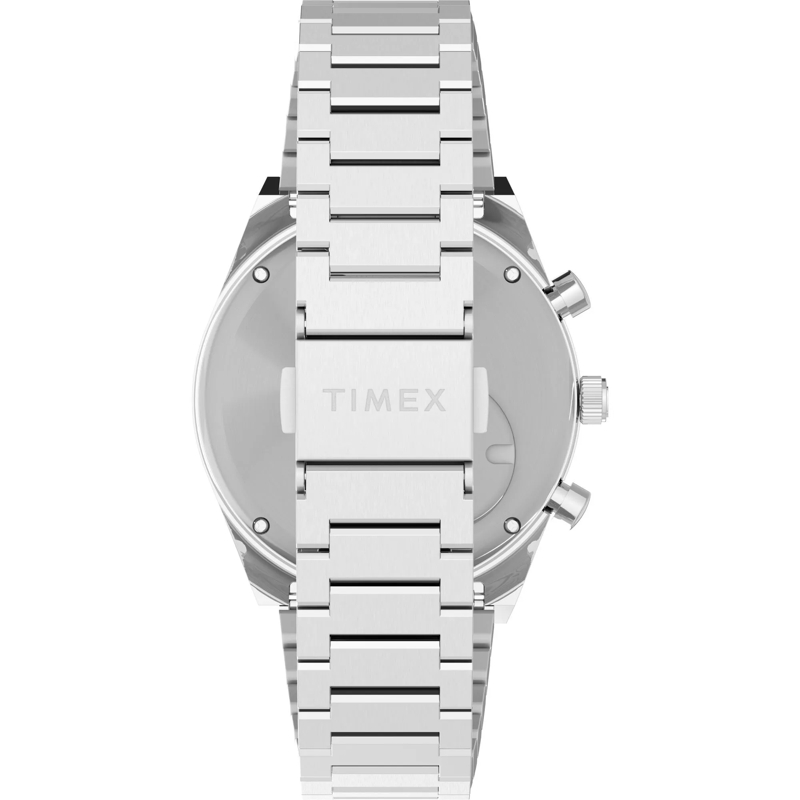 Timex Chronograph Quarz-Chronographenuhr Q Timex® Falcon Eye Chronog silber(Image 3)