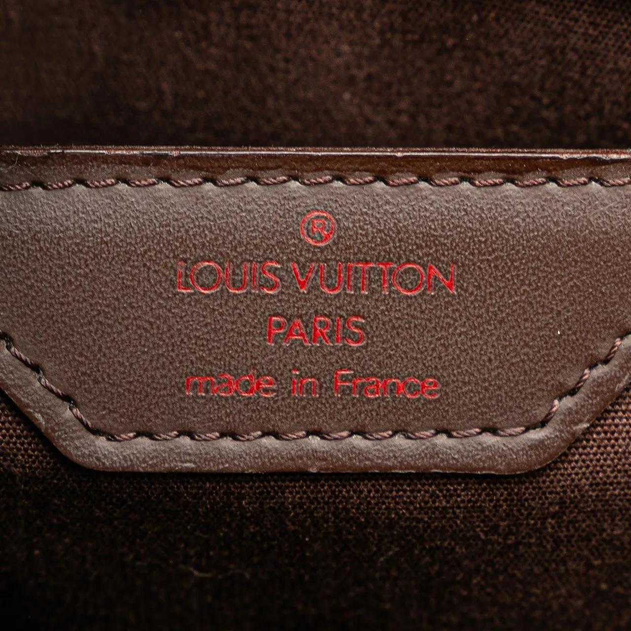 Thumbnail - Louis Vuitton Shopper - Epi Sac Plat PM - Gr. unisize - in Braun - für Damen