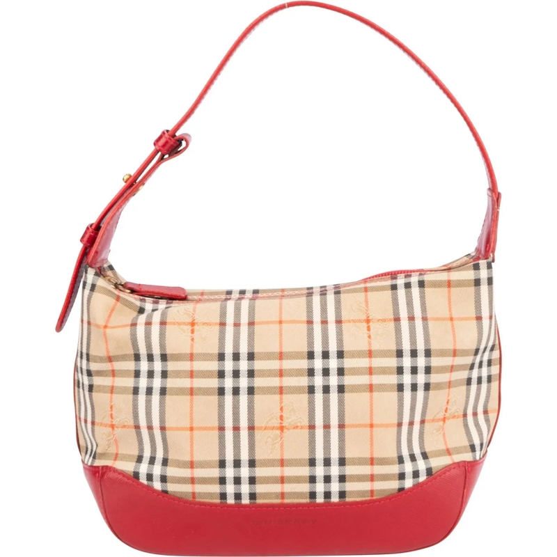 Burberry Schultertasche Burberry Nova-Check Monogram Mini Handbag mehrfarbig