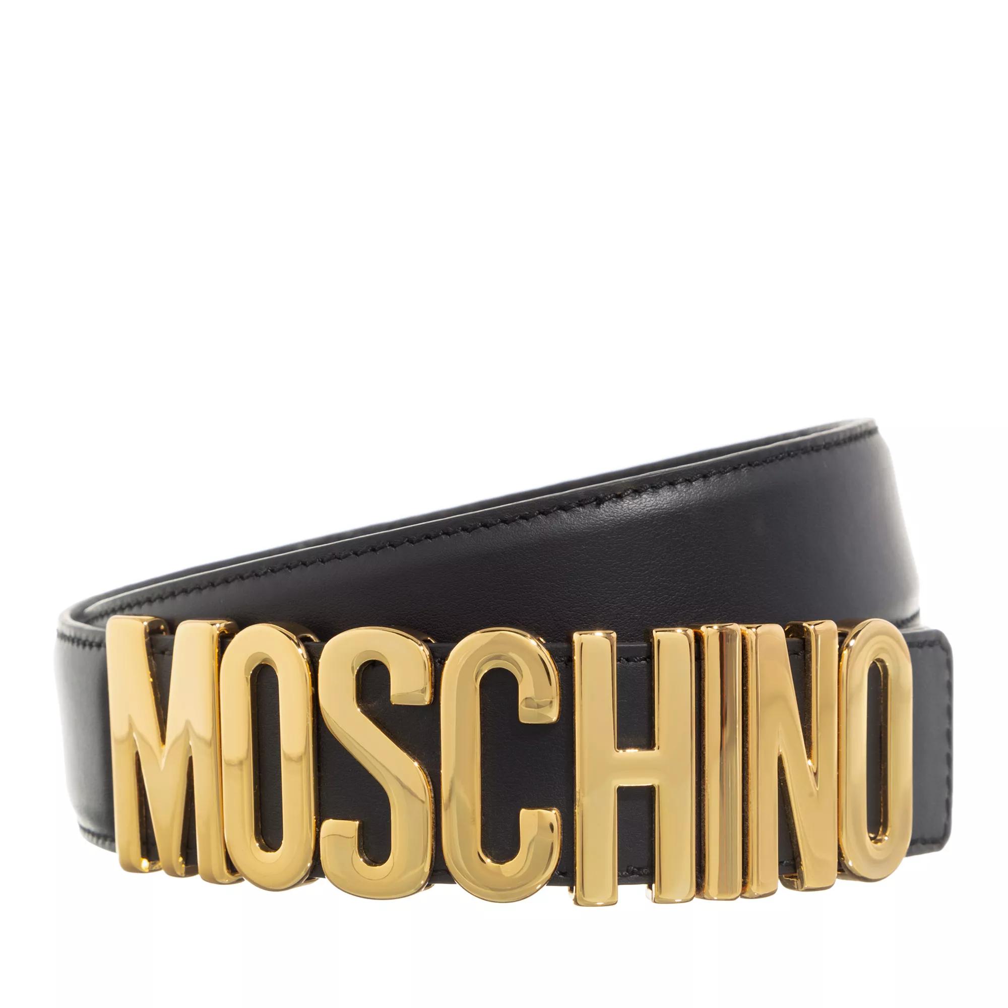 Moschino Gürtel - Belt - Gr. 85 - in Schwarz - für Damen