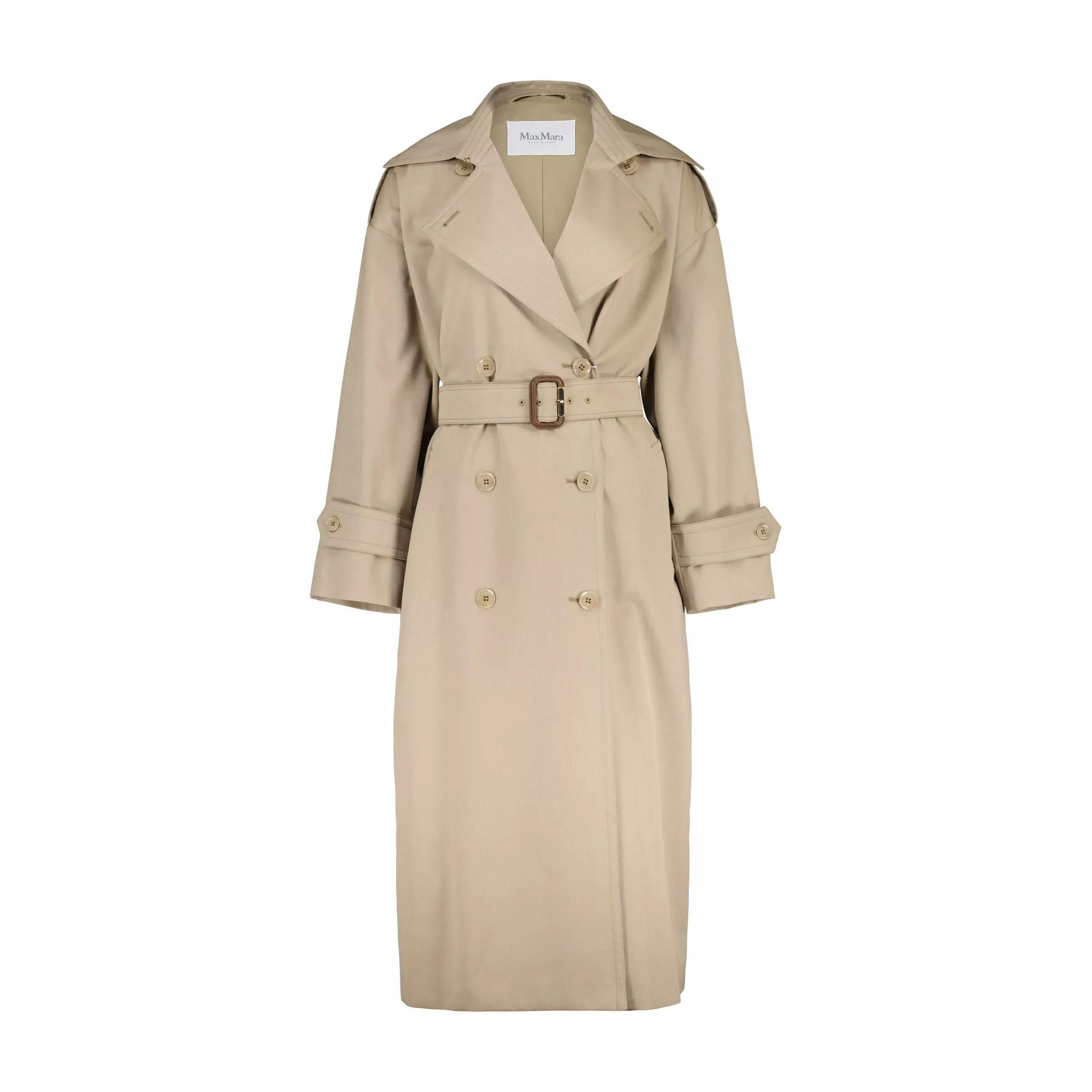 Max Mara - Trenchcoat Salpa aus Woll-Mix 47702384410970 - Größe 38 - brown