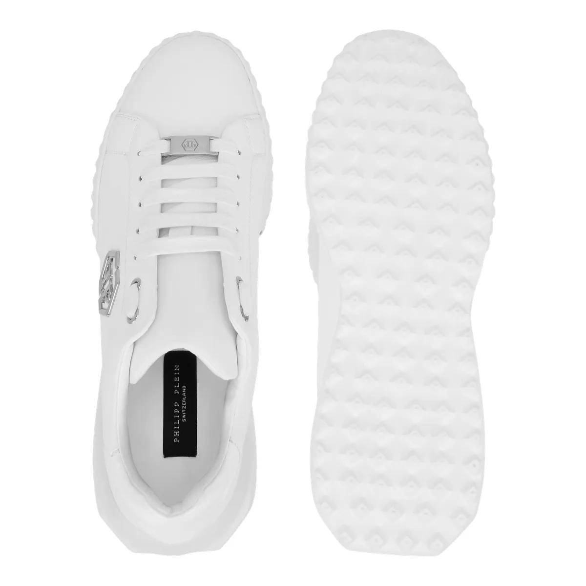 Thumbnail - Philipp Plein Low-Top Sneaker - Lo-Top Turnschuhe Hexagon - Gr. 42 (EU) - in Weiß - für Damen