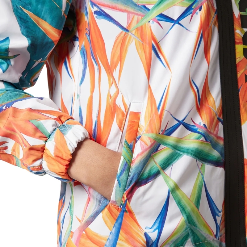 Plein Sport Daunenjacke Jacke Flowers weiss(Image 5)