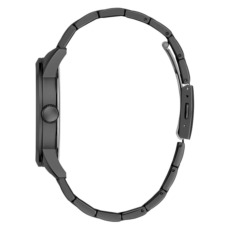 Guess Quarzuhr Quarz-Analoguhr Badge schwarz(Image 2)