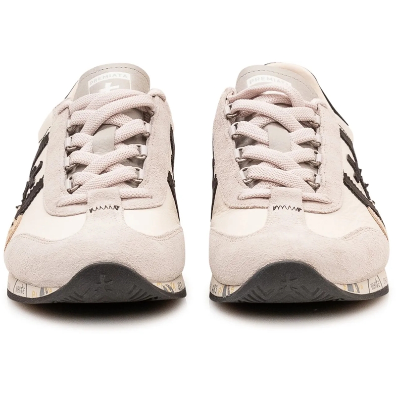 Premiata Sneaker basse Sneakers Jackyx25 con Inserti e Lacci weiß(Image 2)
