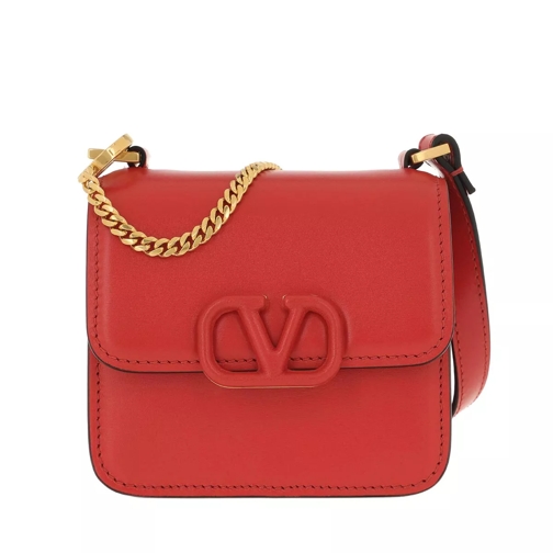 Valentino Garavani VSLING Mini Crossbody Bag Calfskin Gerbera Crossbody Bag