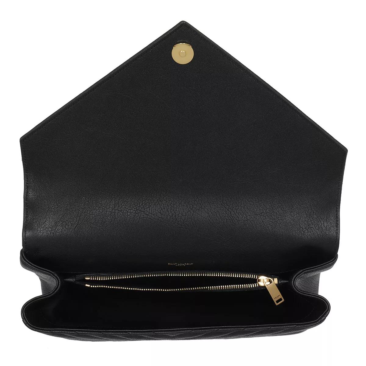 Saint Laurent Crossbody bags Monogram Crossbody Bag Matelasse Leather in zwart