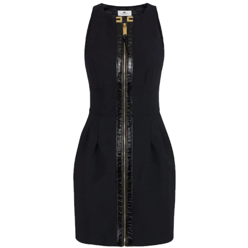 Elisabetta Franchi Midikleid Dresses Black schwarz