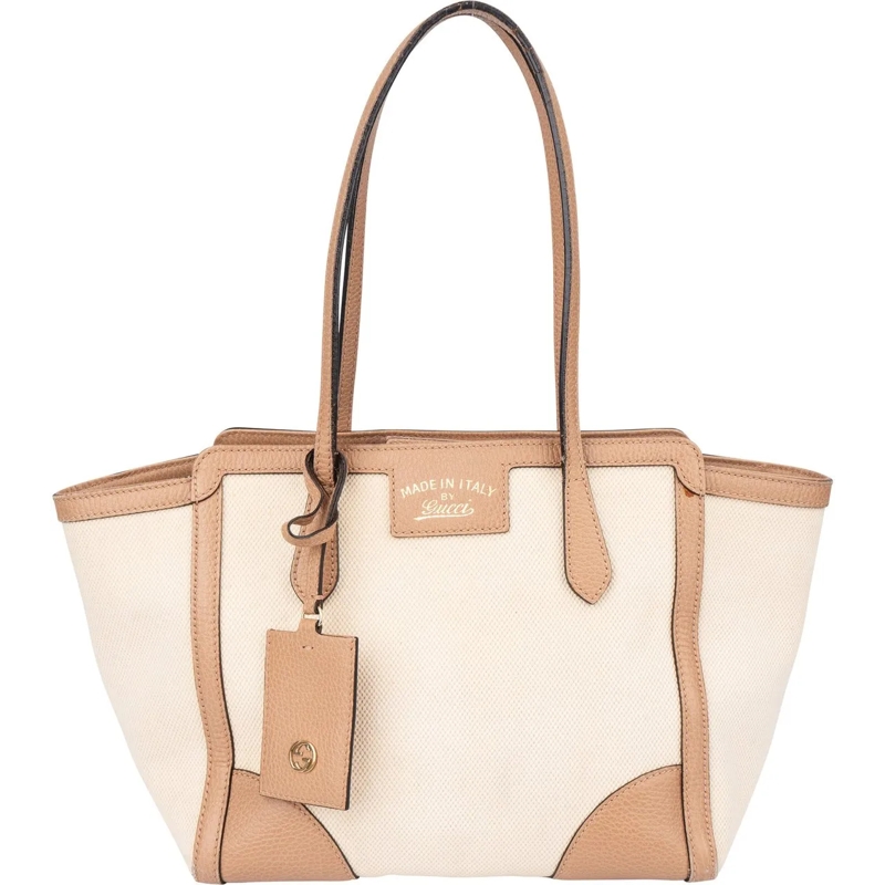 Gucci Schultertasche Gucci Classic Swing Tote Handbag braun