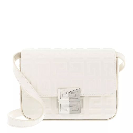 Givenchy 4G Mini Crossbody Bag Leather Ivory Crossbody Bag