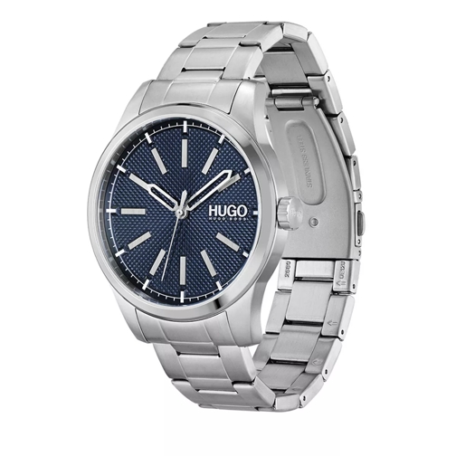 Hugo Watch Invent Silver Quarz-Uhr
