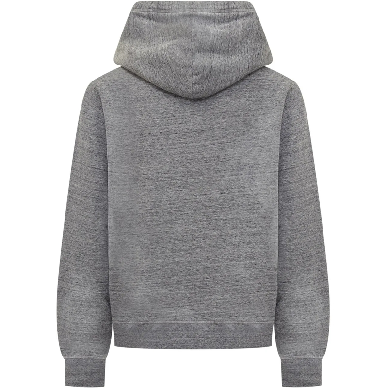 Dsquared2  Felpa grigia con cappuccio Dsquared2 grau(Image 2)