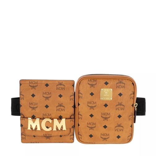 MCM Stark Belt Bag Cognac Cross body-väskor