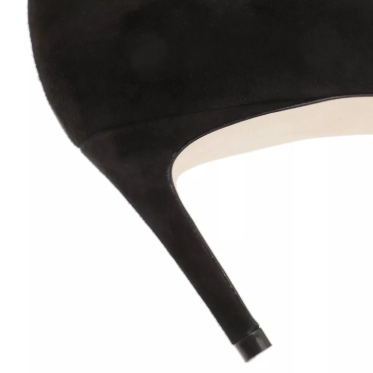 Stuart weitzman black suede sales heels