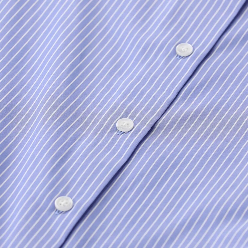 Rag & Bone Chemisier Gestreifte Hemdbluse Dayton blau(Image 3)