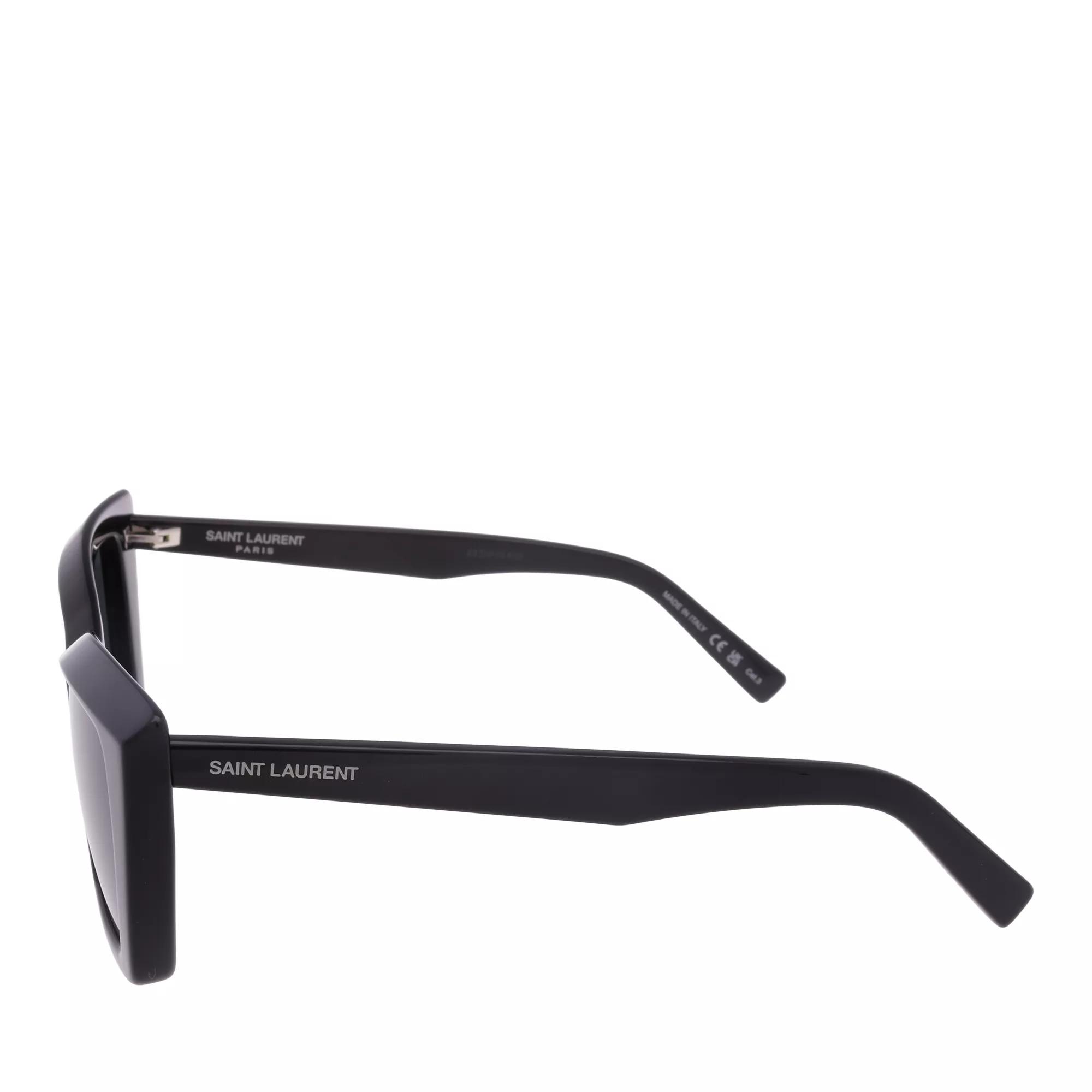 Saint Laurent SL 657-001 Black-Black-Black Sunglasses